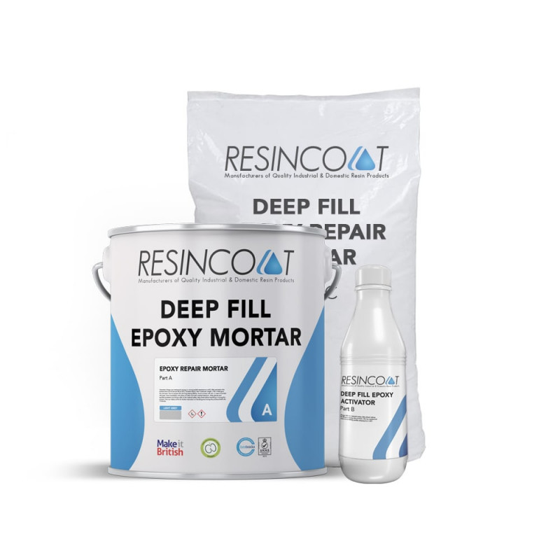 Deep Fill Epoxy Concrete Repair Mortar | Resincoat