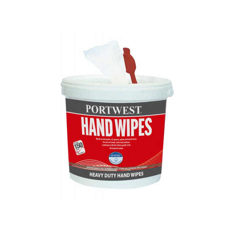 PORTWEST Professional Cleaning Wipes | Tool Cleaning | Resincoat