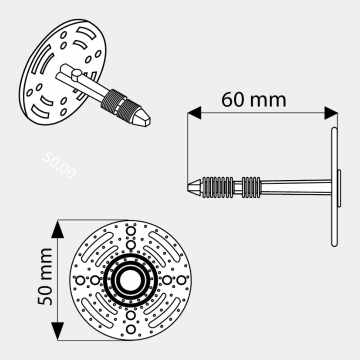 UberSeal Plaster Plugs - 60mm | Resincoat