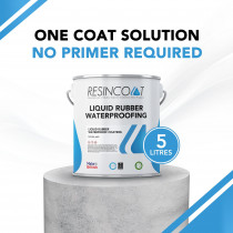 Resincoat Liquid Rubber Roof Repair Kit | Waterproofing | Resincoat