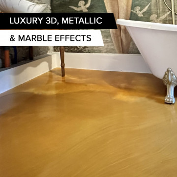 Resincoat Metallic Epoxy Design Coat