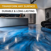 Resincoat Metallic Epoxy Design Coat