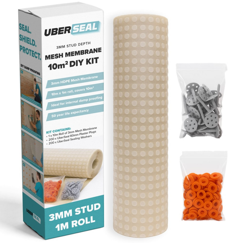 3mm Damp Proof Mesh Membrane Bundle 10m² | Resincoat