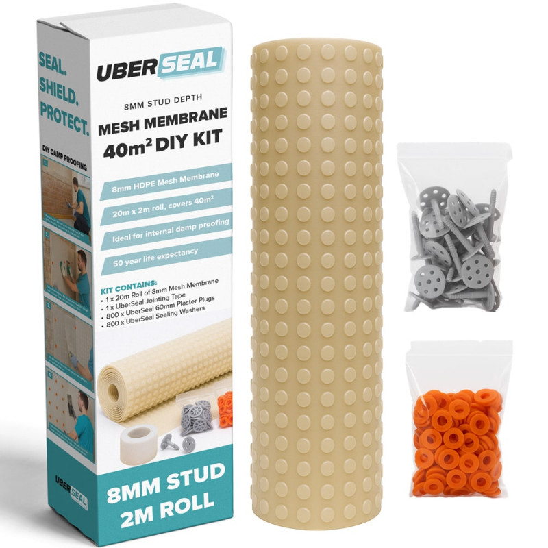 UberSeal 8mm Mesh Membrane 40m2 Bundle