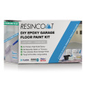 DIY Epoxy Garage Floor Paint Kit Light Grey