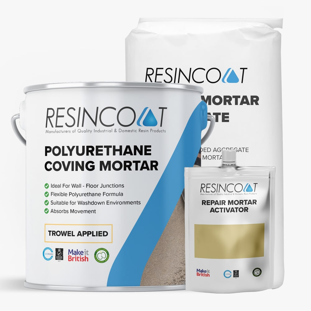 Resicove PU Coving Mortar | Concrete Flooring | Resincoat