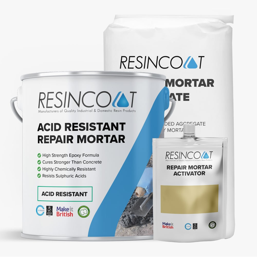Acid Resistant Concrete Repair Mortar | Resincoat